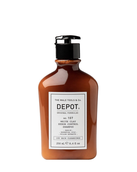 DEPOT® NO. 107 WHITE CLAY SEBUM CONTROL SHAMPOO