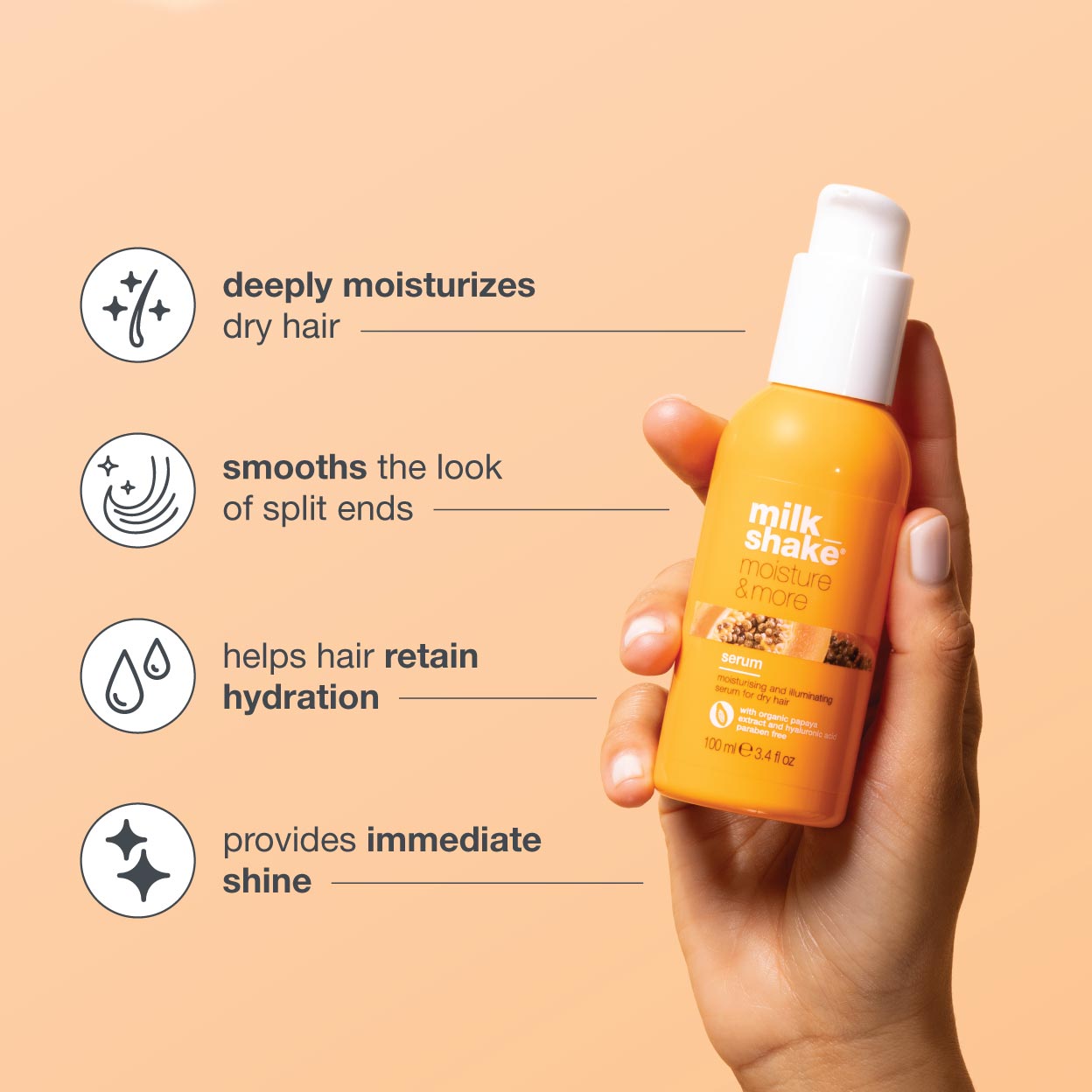 milk_shake moisture&more serum 3.4oz.